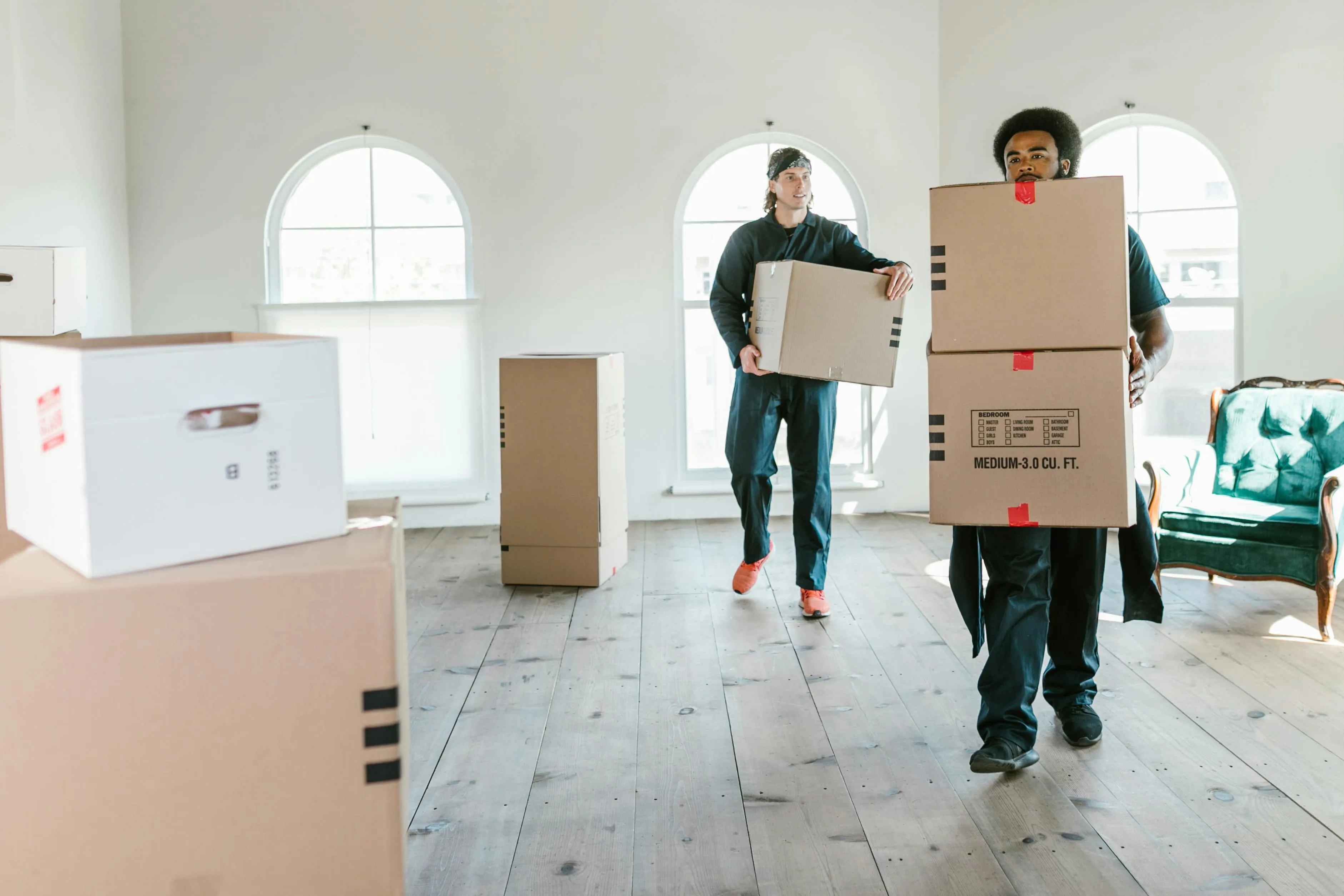 livraison cartons